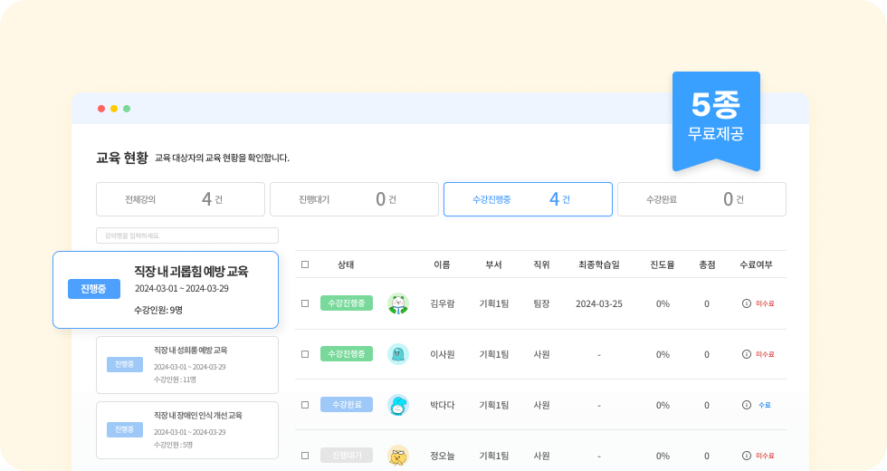 법정의무교육 이미지
